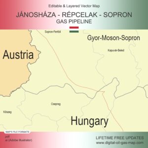 [Product Image] Jánosháza - Répcelak - Sopron Gas Pipeline