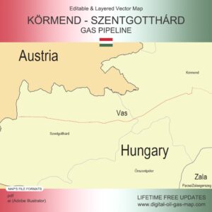 [Product Image] Körmend - Szentgotthárd Gas Pipeline