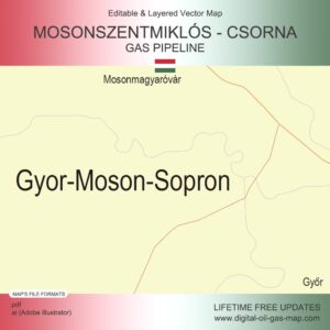 [Product Image] Mosonszentmiklós - Csorna Gas Pipeline