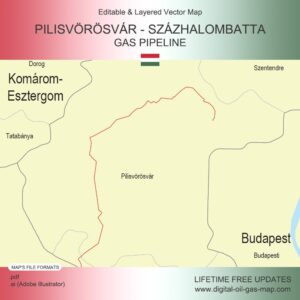 [Product Image] Pilisvörösvár - Százhalombatta Gas Pipeline