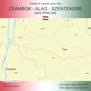 [Product Image] Zsámbok - Alag - Szentendre Gas Pipeline