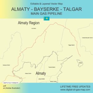 [Product Image] Almaty - Bayserke - Talgar Main Gas Pipeline
