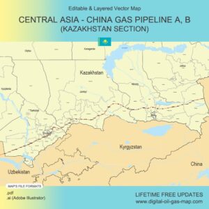 [Product Image] Central Asia - China Gas Pipeline A, B (Kazakhstan Section)