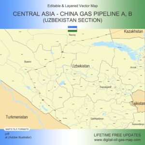 [Product Image] Central Asia - China Gas Pipeline A, B (Uzbekistan Section)