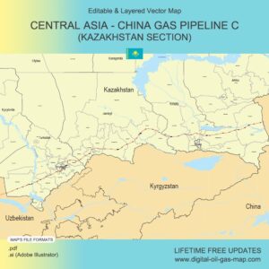 [Product Image] Central Asia - China Gas Pipeline C (Kazakhstan Section)