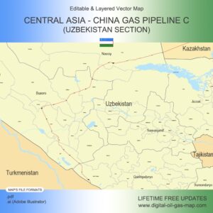 [Product Image] Central Asia - China Gas Pipeline C (Uzbekistan Section)