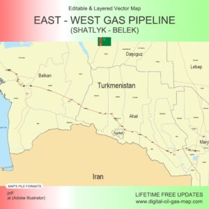 [Product Image] East - West Gas Pipeline (Shatlyk - Belek)