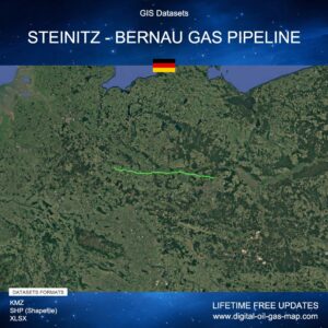 [Product Image] GIS Datasets of Steinitz - Bernau Gas Pipeline