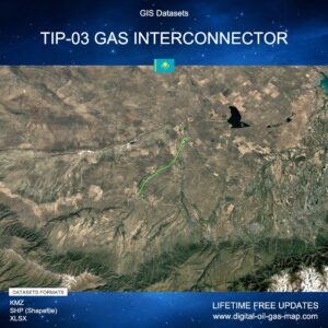 [Product Image] GIS Datasets of TIP-03 Gas Interconnector