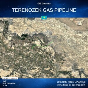 [Product Image] GIS Datasets of Terenozek Gas Pipeline