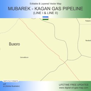 [Product Image] Mubarek - Kagan Gas Pipeline (Line I & Line II)